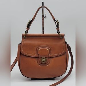 Coach Legacy 70th Anniversary Willis Bag Leather Striped Lining 19132